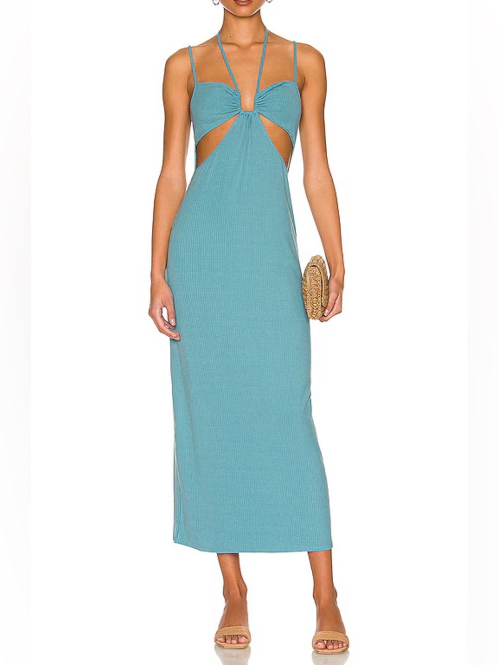 Revolve LSPACE Naomi Dress in Teal Size Small